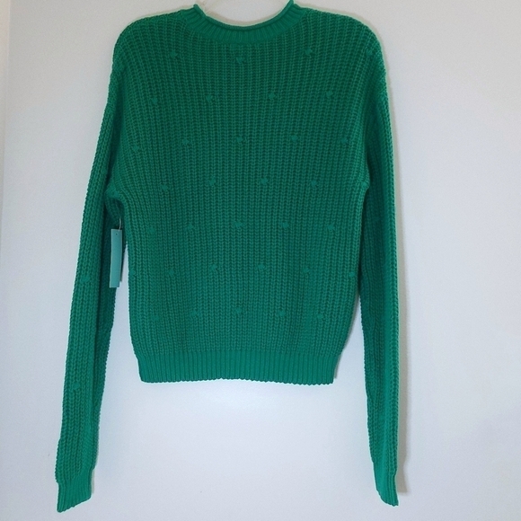 Abound Green Lake Ribbed Knit Doleman Sleeve Sweater - Picture 11 of 14